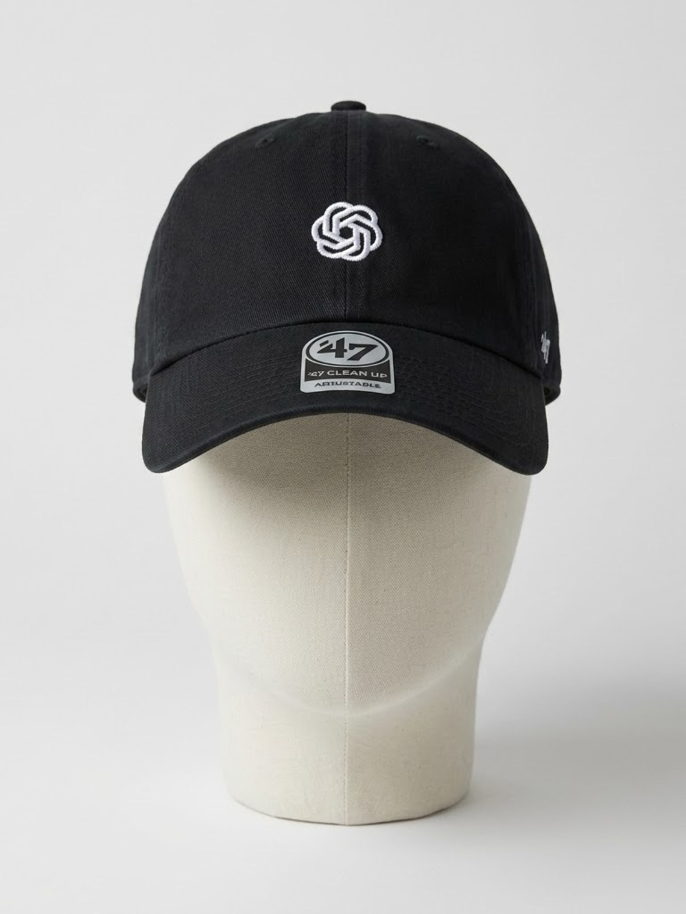 ‘47 Black Baseball Cap with Open AI Logo